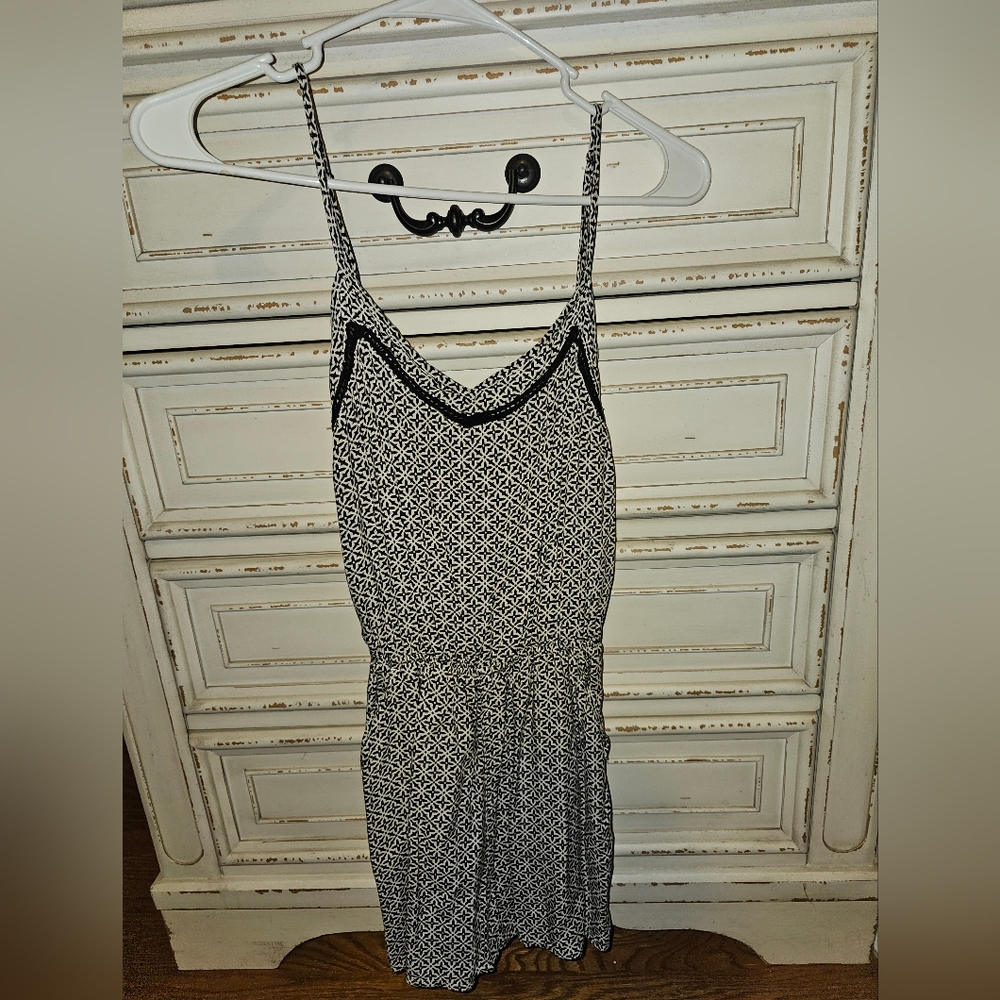 Spaghetti strap romper with pockets